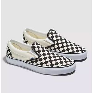 Vans Classic Slip-On Checkerboard Shoe